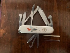 Swiss Army Collectible VICTORINOX  “WINTER MAGIC” SUPER TINKER KNIFE - Retired
