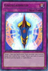 Gagagashield - ZTIN-EN005 - Ultra Rare - 1st Edition x3 - Near Mint