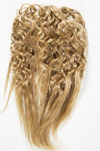Butterscotch Blonde Short Straight Curly Hair Pieces Ac | eBay