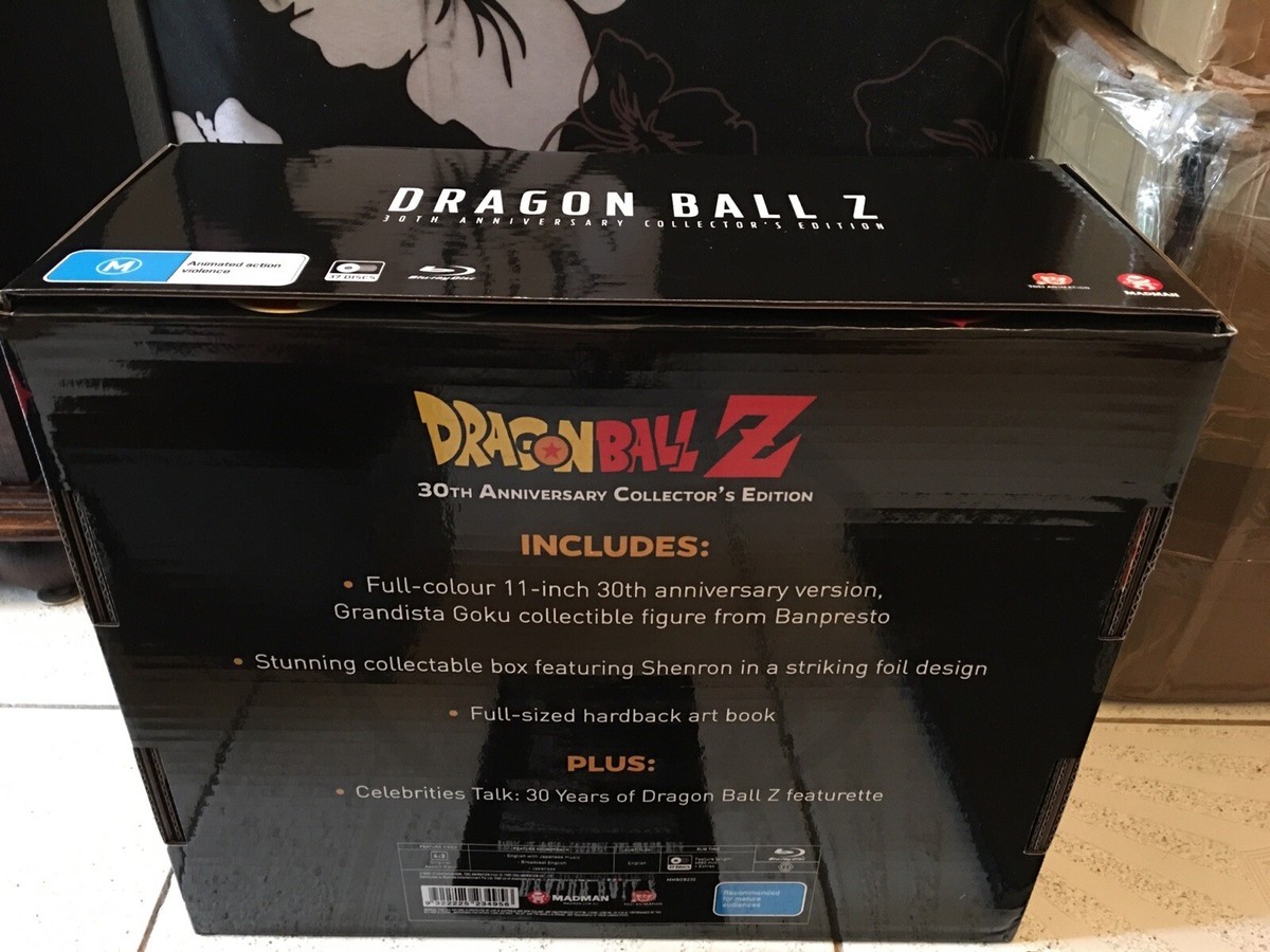 DRAGON BALL Z 30TH ANNIVERSARY BLU RAY LIMITED EDITION