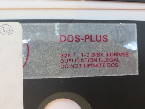 5.25" Floppy Disk DOS-PLUS / DISK ORGANIZER vintage computer software discs - Afbeelding 5 van 5