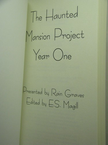 1st,The Haunted Mansion Project Year One ed by E. S. Magill/Rain Graves(2012,tpb - Picture 3 of 3