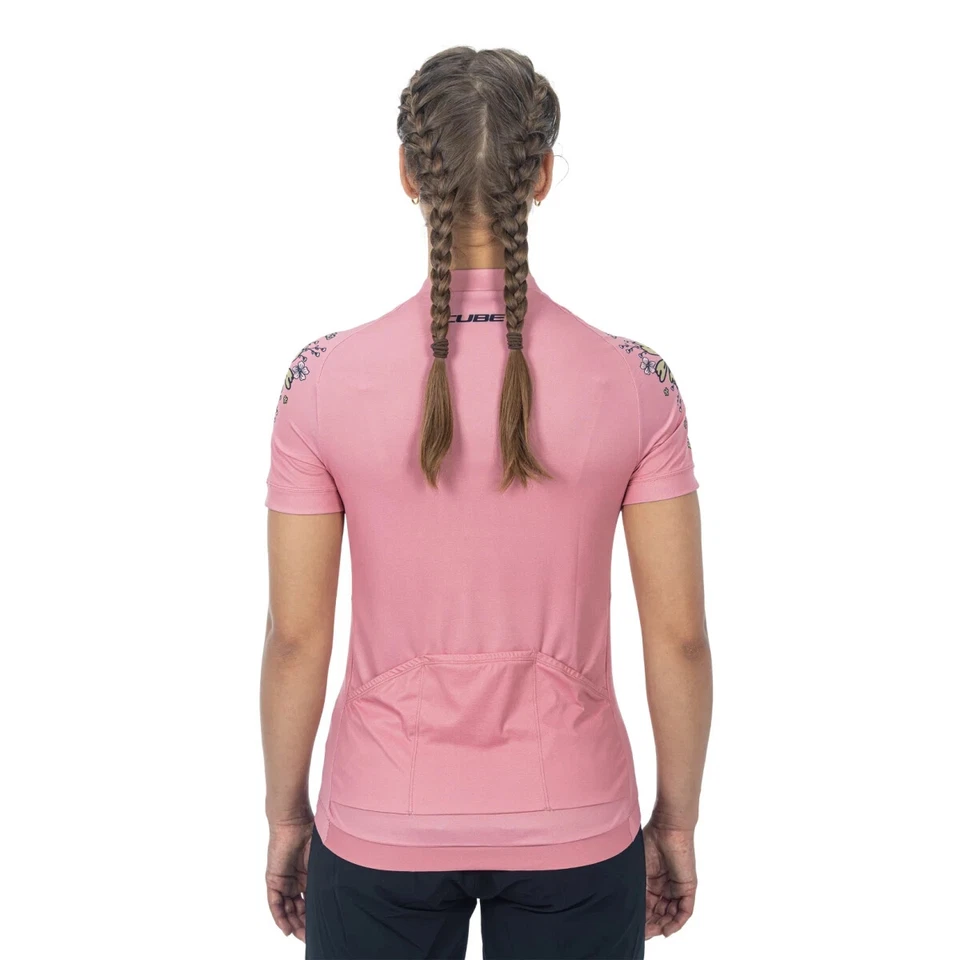 CUBE ATX WS Trikot Full Zip CMPT kurzarm coral #12404 Gr. M - Bild 2 von 2