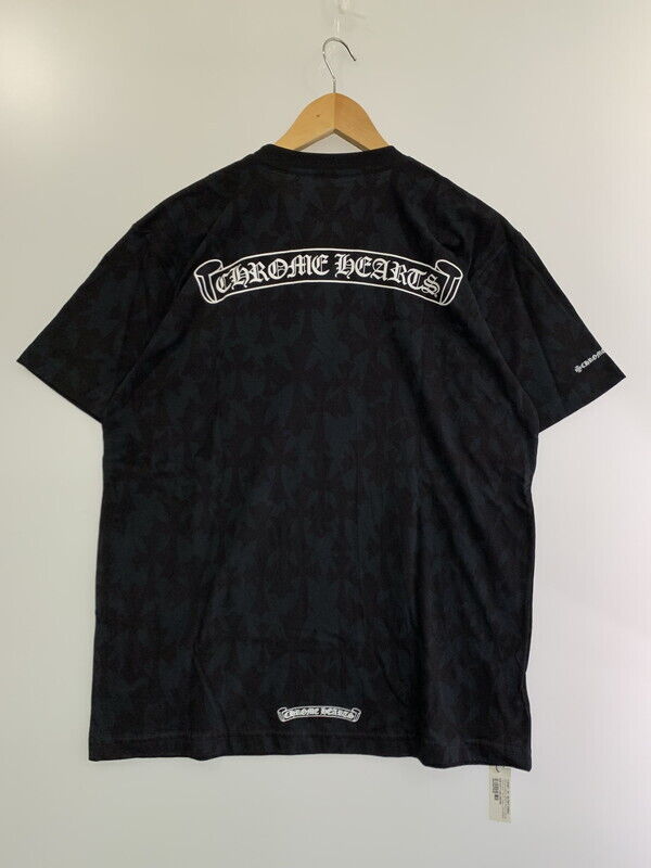 CHROME HEARTS T-shirt Short Sleeve Top Black Graveyard CHROME HEARTS T-shirt Short Sleeve Top Black Graveyard