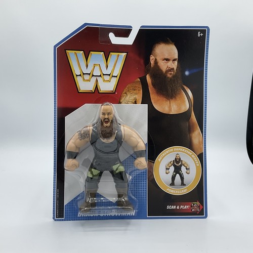 New WWE WWF Mattel Hasbro Retro Braun Strowman Ser...