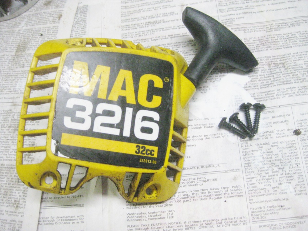 maccho McCulloch MAC 3216 32cc Gas-Powered 16