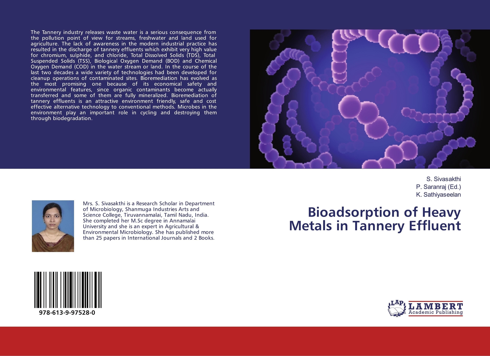 Thumbnail - Bioadsorption Of Heavy Metals In Tannery Effluent | S. Sivasakthi (u.