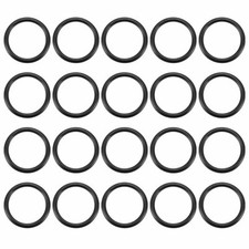20 Pcs Rubber Gasket O Ring Seal Washers 38mm x 30mm x 4mm for PP-R Pipe Tube ⊕I