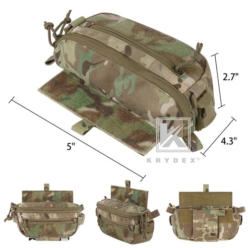 Tactical 3 in 1 Dangler Pouch Drop Hanger Pouch Waistpack Sling Bag Fanny Pack - Picture 14 of 19