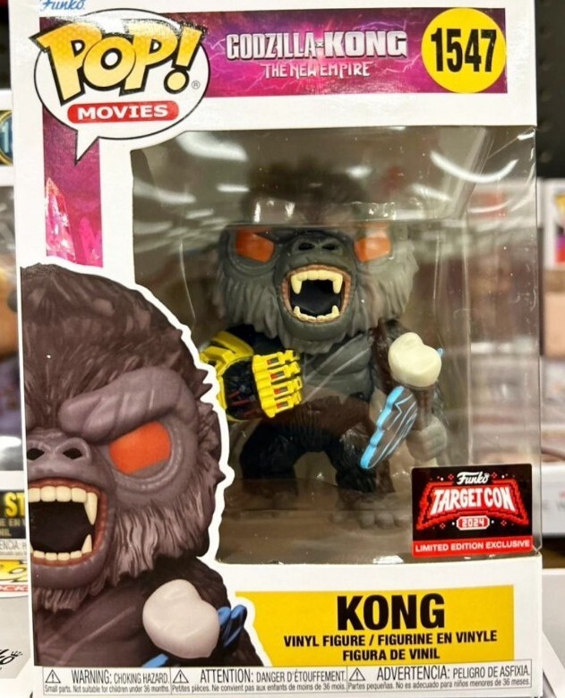 Funko Godzilla Vs Kong A New Empire Kong Targetcon 2024 Preorder eBay