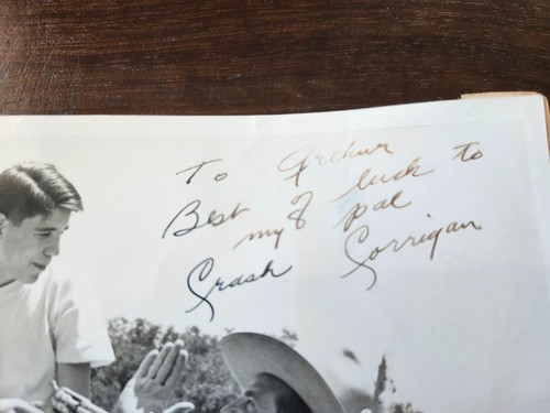 Vintage Orig. c. 1945 Movie Actor Crash Corrigan Signed Photograph - Picture 2 of 3
