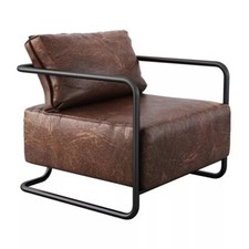 Minimalist RetroVintage Scandinavian DanishNordic ArmAccent LoungeChair Furnitur