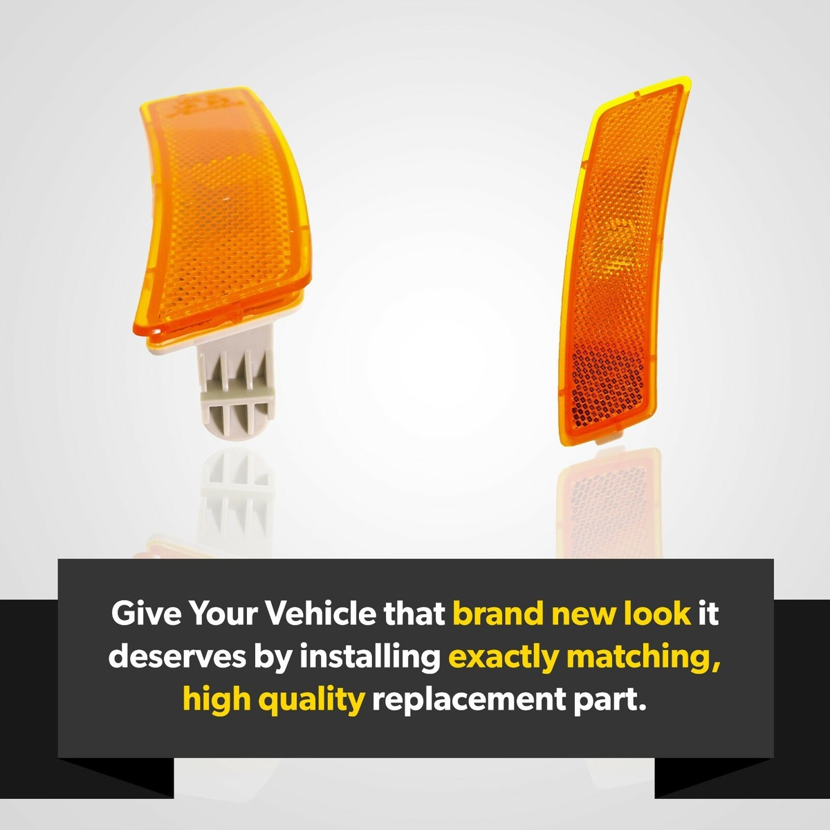 For 2013-19 Volkswagen Beetle Front Side Marker Parking Corner