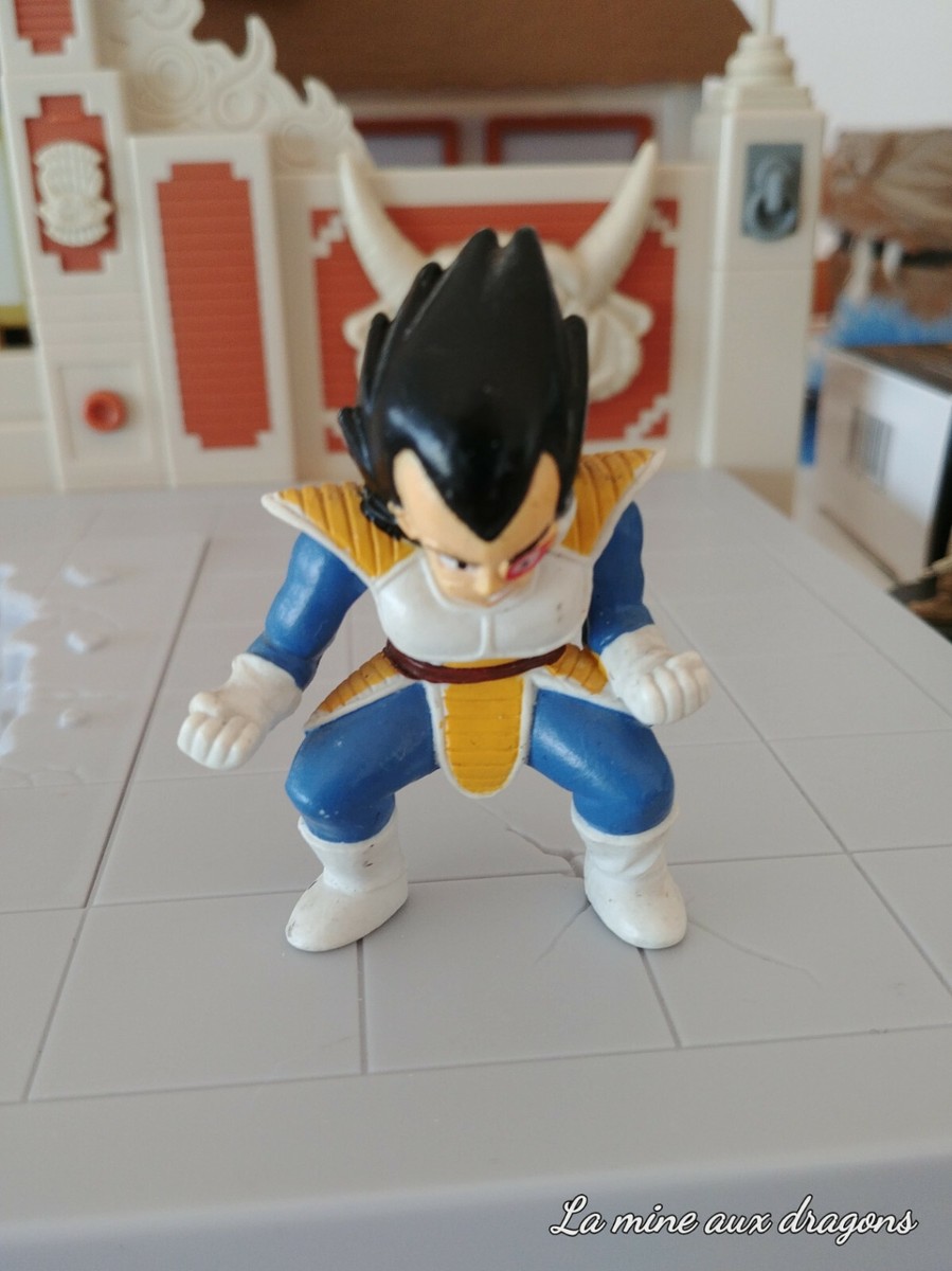 FIGURINE DRAGON BALL Z Vegeta Battle Figure Jakks Irwin DBZ rare BS STA