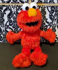 ONE Hasbro Sesame Street Tickle Me Elmo Plush Giggles Laughs Shakes 2011 GUC
