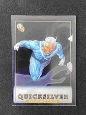 Quicksilver 2024 SkyBox Marvel Masterpieces ’92 Platinum Clear Cut #71