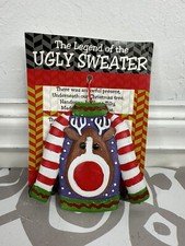 Legend Of The Ugly Christmas Sweater Ornament 3.5" Reindeer