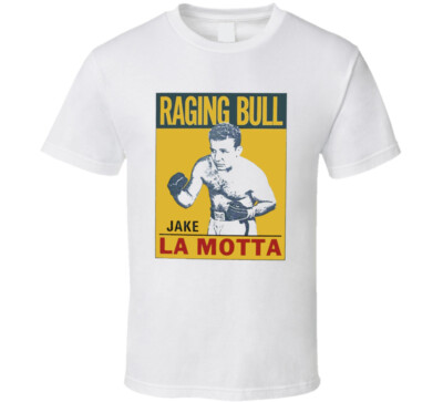Raging Bull Jake Lamotta Boxing Legend T Shirt 
