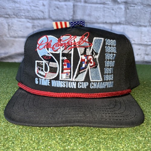 Cappello snapback Deadstock Dale Earnhardt Sr 6 Six Time Winston Cup Champion - Foto 2 di 8