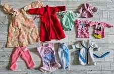 Vtg Barbie Doll Pajamas Clothes Lot Sleepwear Robe Nightgown Pants