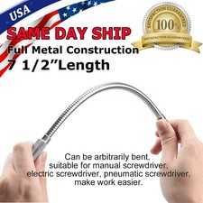 1x Extension Screwdriver Drill Bit Flexible Shaft Holder Tool Attachment US Ship