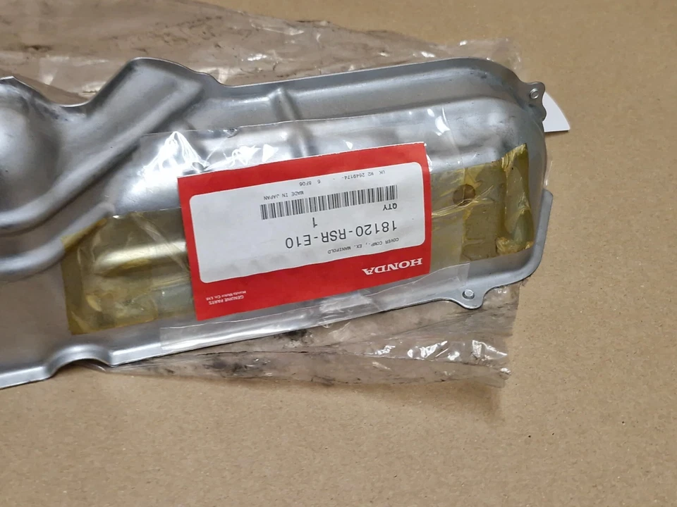 Cubierta diésel colector escape Honda Civic 2.2 tipo S 2011 18120RSRE10 original Foto 3 de 4