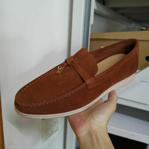 Damen flache Schuhe hängende Metall Halbschuhe Damenschuhe Damen Slipper Freizeitschuhe - Bild 12 von 30