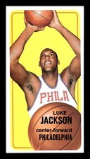 1970 71 Topps #33 Luke Jackson 76ers VG-EX+ *hp1
