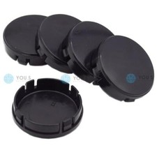 8 x YOU.S Zierkappen Nabendeckel Felgendeckel 64,0 61,0 schwarz zB für Volvo