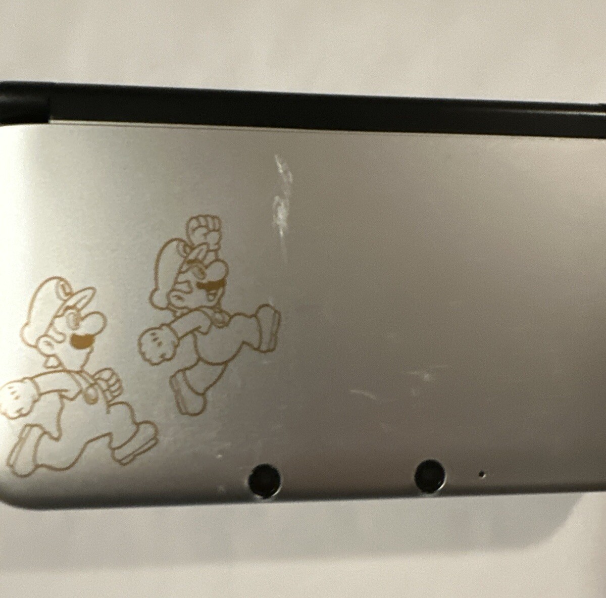 Nintendo 3DS XL Mario &amp; Luigi Dream Team Handheld w Pen/Charger 5 
