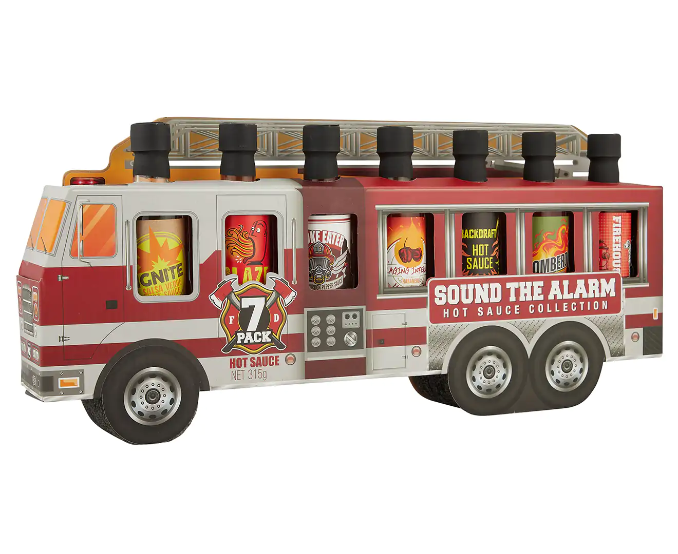 Modern Gourmet Foods Sound the Alarm Hot Sauce Collection 7Pack eBay