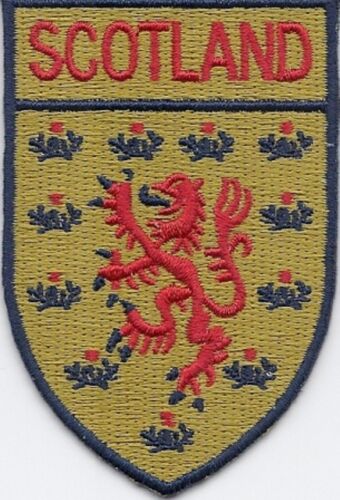 Scotland Rampant Lion Flag Patch/Badge Iron/Sew-On