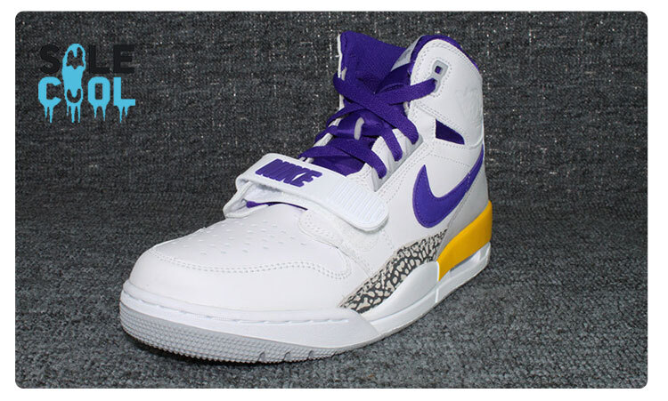 Nike Air Jordan Legacy 312 Lakers Sneakers Mens Shoes AV3922