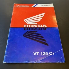 Honda VT125 C1 Genuine OE Workshop Service Manual Supplement 67KGBE1MH