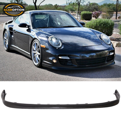 ぷりん Fits 07-13 Porsche 991 997 OE Style PU Front Bumper Lip Spoiler