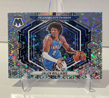 Jalen Williams 2022-23 Mosaic Fast Break Variation Silver Disco #217 RC OKC