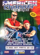 American Chopper: Parts 10-12 DVD (2005) Hank Capshaw cert E 3 discs Great Value