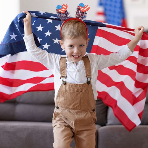 9pcs 4Th of July Headband Independence Day Hair Accessories Patriotic Party NEW - Picture 4 of 14