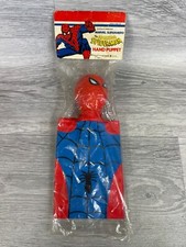 Rare Amazing Spiderman Hand Puppet, Vintage 1978 Imperial Toy Corp, Ideal, Mego