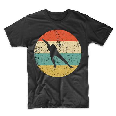 Speed Skating Shirt - Vintage Retro Speed Skater T-Shirt - Speed Skating Gift
