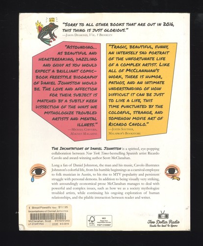 The Incantations of Daniel Johnston by Scott McClanahan Pre-Owned #007 - Picture 2 of 5