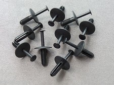 10x SPREIZNIETE STOßSTANGEN CLIPS FÜR OPEL ASTRA CORSA ZAFIRA, BMW E36 E46 E39 