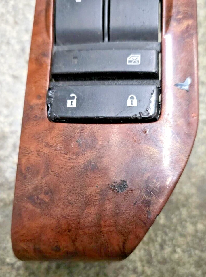 GMC Silverado Yukon Chevy 2007-2013 interruptor maestro de puerta lado del conductor 15906880 Foto 4 de 4