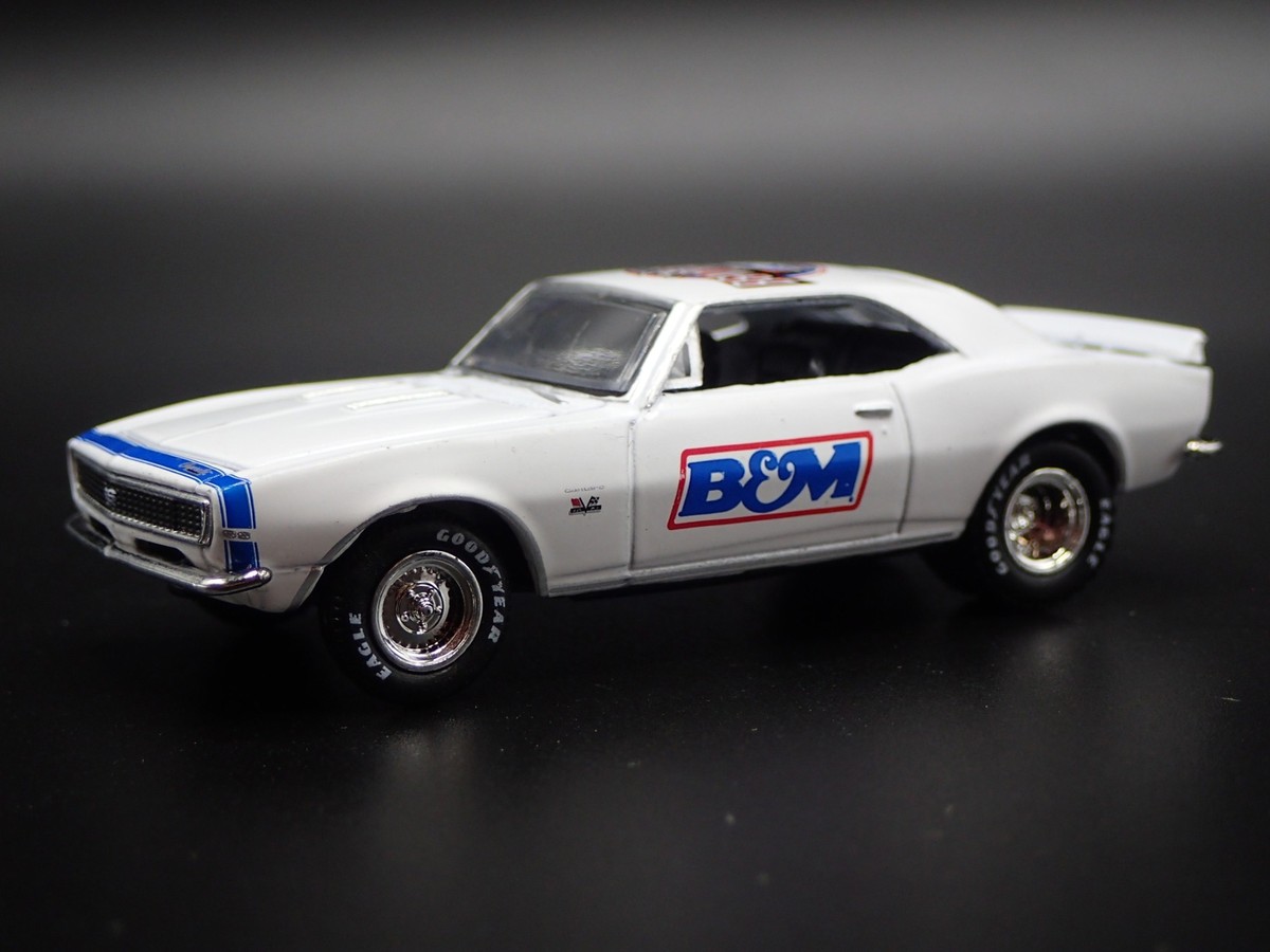 1967 67 CHEVY CHEVROLET CAMARO RS/SS 396 B&M WHITE 1:64