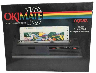 Okidata Okimate 10 Color Printer , NEW In Box Vintage