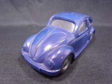 VINTAGE HUNGARY LEMEZ LEMEZARUGYAR VOLKSWAGEN VW PLASTIC TIN FRICTION TOY CAR