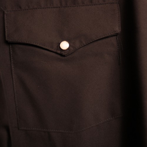 Vintage Saddlebrook Westernwear Pearl Snap Mens L Black Made in USA Formal - Picture 4 of 9