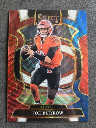 2025 Panini Select - Concourse Joe Burrow #57 Tri-Color Prizm /399