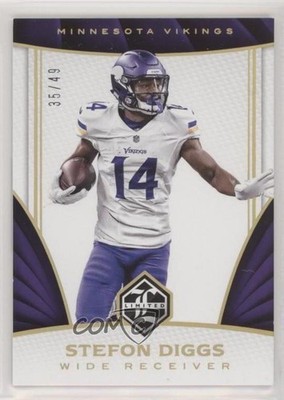 2016 Panini Limited Spotlight Gold 35/49 Stefon Diggs #65 uk2