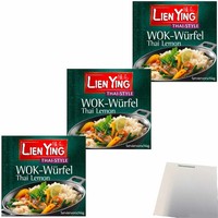 Lien Ying Wok-WüRfel Thai Lemon 3Er Pack 3X40G Packung Usy Block